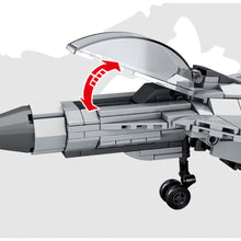Load image into Gallery viewer, 611PCS MOC Military 2in1 SU-27 Sukhoi Flanker Air Fighter Aircraft Rebot Mecha Figure Model Toy Building Block Brick Gift Kids DIY Set New Compatible Lego