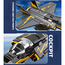 Load image into Gallery viewer, 1268PCS MOC Military F-35B Lightning II Air Fighter Model Toy Building Block Brick Gift Kids DIY Set New Compatible Lego