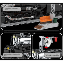 Load image into Gallery viewer, 1186PCS MOC Big Boy Lokomotive Steam Train Model Toy Building Block Brick Gift Kids DIY Set New Compatible Lego