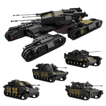 Load image into Gallery viewer, 1134PCS MOC Military 4in1 T90 Leclerc M1A2 Challenger 2 Mammoth Main Battle Tank Figure Model Toy Building Block Brick Gift Kids DIY Set New