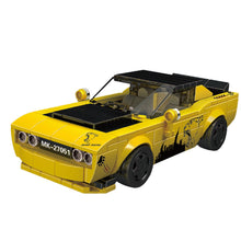 Load image into Gallery viewer, 368PCS MOC Technic Speed Yellow Challenger SRT Muscle Racing Sports Car Model Toy Building Block Brick Gift Kids DIY Set New Display Box Compatible Lego