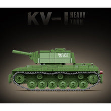 Load image into Gallery viewer, 461PCS MOC Military KV-1 Heavy Tank Figure Model Toy Building Block Brick Gift Kids DIY Set New Compatible Lego