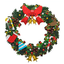 Load image into Gallery viewer, 1002PCS MOC Merry Christmas Eucalyptus Wreath Model Toy Building Block Brick Gift Kids DIY Set New Display Compatible Lego
