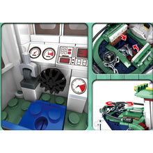 Load image into Gallery viewer, 582PCS MOC Fishing Boat Ship Model Toy Building Block Brick Gift Kids DIY Set New Compatible Lego