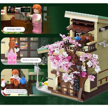 Load image into Gallery viewer, 921PCS MOC City Street JP Style Grocery Store Minimart House Figure Light Model Toy Building Block Brick Gift Kids DIY Set New Compatible Lego