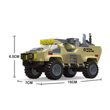 Load image into Gallery viewer, 200PCS MOC Military Combat Truck Figure Model Toy Building Block Brick Gift Kids DIY Set New