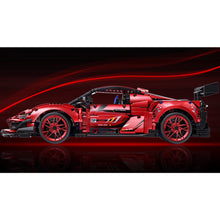 Load image into Gallery viewer, 2270PCS MOC Technic Speed Static Red 296 GT3 Super Racing Sports Car Model Toy Building Block Brick Gift Kids DIY Set New 1:10 Compatible Lego