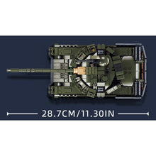 Load image into Gallery viewer, 798PCS MOC Military 2in1 T-80BVMS T-80US Main Battle Tank Figure Model Toy Building Block Brick Gift Kids DIY Set New 1:35