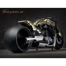 Load image into Gallery viewer, 2427PCS MOC Technic Speed Static Large Night Rod Special Motorcycle Motor Bike Model Toy Building Block Brick Gift Kids DIY Set New 1:5