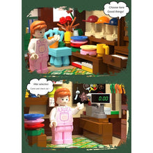 Load image into Gallery viewer, 921PCS MOC City Street JP Style Grocery Store Minimart House Figure Light Model Toy Building Block Brick Gift Kids DIY Set New Compatible Lego