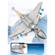 Load image into Gallery viewer, 757PCS MOC Military J10B Vigorous Dragon Air Fighter Airplane Aircraft Figure Model Toy Building Block Brick Gift Kids DIY Set New