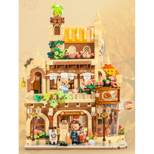 Load image into Gallery viewer, 1547PCS MOC City Street Teddy Bear Bakery Baking House Figure Model Toy Building Block Brick Gift Kids DIY Set New Cute Compatible Lego
