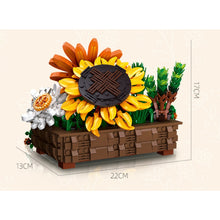 Load image into Gallery viewer, 924PCS MOC Ivy Sunflower Bonsai Model Toy Building Block Brick Gift Kids DIY Set New Display Decorate Compatible Lego