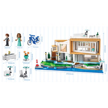 Load image into Gallery viewer, 2228PCS MOC City Street Seaside Villa House Figure Model Toy Building Block Brick Gift Kids DIY Set New Light Compatible Lego