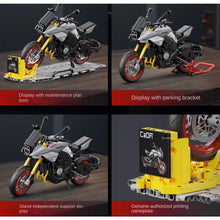Load image into Gallery viewer, 1104PCS MOC Technic Speed Static 2022 Katana Racing Sports Motorcycle Motor Bike Model Toy Buiding Block Brick Gift Kids DIY Set New 1:6 Compatible Lego