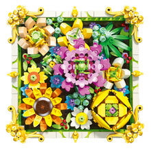 Load image into Gallery viewer, 492PCS MOC Flower Frame Decorate Model Toy Building Block Brick Gift Kids DIY Set New Compatible Lego