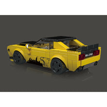 Load image into Gallery viewer, 368PCS MOC Technic Speed Yellow Challenger SRT Muscle Racing Sports Car Model Toy Building Block Brick Gift Kids DIY Set New Display Box Compatible Lego