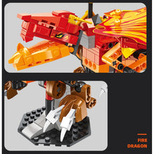 Load image into Gallery viewer, 409PCS MOC Lloyd's Legendary Fire Dragon Model Toy Building Block Brick Gift Kids DIY Set New Compatible Lego