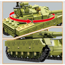 Load image into Gallery viewer, 283PCS MOC Military VT-4 Main Battle Tank MBT-3000 Figure Model Toy Building Block Brick Gift Kids DIY Set New