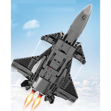 Load image into Gallery viewer, 845PCS MOC Military Chengdu J-20 Fire Fang Stealth Air Fighter Airplane Aircraft Figure Model Toy Building Block Brick Gift Kids DIY Set New