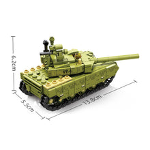 Load image into Gallery viewer, 283PCS MOC Military VT-4 Main Battle Tank MBT-3000 Figure Model Toy Building Block Brick Gift Kids DIY Set New