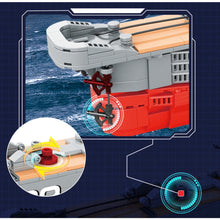 Load image into Gallery viewer, 2537PCS MOC Military Large Iowa Class Battleship Figure Model Toy Building Block Brick Gift Kids DIY Set New 1:300 Compatible Lego