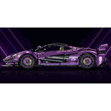 Load image into Gallery viewer, 3568PCS MOC Technic Speed Static Large Purple P1 GTR 3.8Super Racing Sports Car Model Toy Building Block Brick Gift Kids DIY Set New 1:8 Compatible Lego