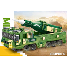 Load image into Gallery viewer, 365PCS MOC Military DF-17 Missile Truck Model Toy Building Block Brick Gift Kids DIY Set New Compatible Lego