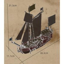 Load image into Gallery viewer, 495PCS MOC Sailboat Ship Royal Dutch Yacht Model Toy Building Block Brick Gift Kids DIY Set New Compatible Lego