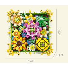 Load image into Gallery viewer, 492PCS MOC Flower Frame Decorate Model Toy Building Block Brick Gift Kids DIY Set New Compatible Lego