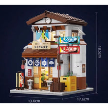Load image into Gallery viewer, 861PCS MOC City Street JP Style Canteen Restaurant Izakaya Bar House Figure Light Model Toy Building Block Brick Gift Kids DIY Set New Compatible Lego