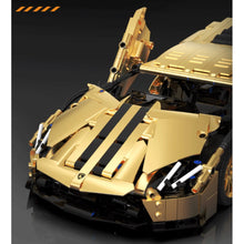 Load image into Gallery viewer, 1309PCS MOC Technic Speed Static Gold LP700-4 Spidron LB834 Super Racing Sports Car Model Toy Building Block Brick Gift Kids DIY Set New Compatible Lego