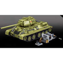 Load image into Gallery viewer, 1726PCS MOC Military T-34 Medium Tank Figure Model Toy Building Block Brick Gift Kids DIY Set New