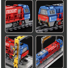 Load image into Gallery viewer, 1980PCS MOC Europe G2000 Cargo Freight Train Locomotive Model Toy Building Block Brick Gift Kids DIY Set New Display Compatible Lego