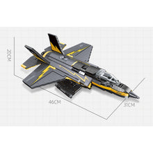 Load image into Gallery viewer, 1268PCS MOC Military F-35B Lightning II Air Fighter Model Toy Building Block Brick Gift Kids DIY Set New Compatible Lego