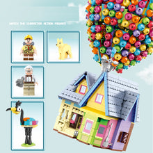 Load image into Gallery viewer, 2008PCS MOC Cartoon Flying Balloon House Tour Figure Model Toy Building Block Brick Gift Kids DIY Set New Compatible Lego