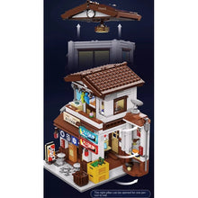Load image into Gallery viewer, 861PCS MOC City Street JP Style Canteen Restaurant Izakaya Bar House Figure Light Model Toy Building Block Brick Gift Kids DIY Set New Compatible Lego