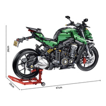 Load image into Gallery viewer, 2221PCS MOC Static Technic Speed Large Z1000 Racing Sports Motorcycle Motor Bike Model Toy Building Block Brick Gift Kids DIY Set New 1:5 Compatible Lego