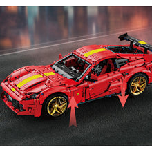 Load image into Gallery viewer, 2926PCS MOC Technic Speed Static Large Red 812 Super Racing Sports Car Model Toy Building Block Brick Gift Kids DIY Set New 1:8 Compatible Lego