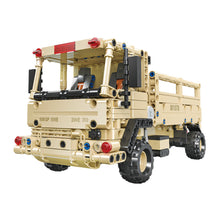 Load image into Gallery viewer, 613PCS MOC Military Technic M1078 LMTV Delivery Truck Model Toy Building Block Brick Gift Kids DIY Set New Compatible Lego