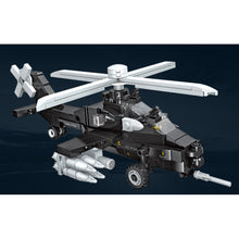 Load image into Gallery viewer, 262PCS MOC Military CAIC Z-10 Attack Helicopter Model Toy Building Block Brick Gift Kids DIY Set New Compatible Lego