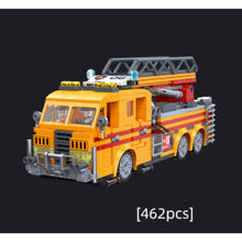 Load image into Gallery viewer, 462PCS MOC City Pump Ladder Fire Engine Truck Figure Model Toy Building Block Brick Gift Kids DIY Set New Compatible Lego