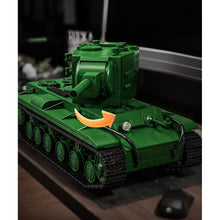 Load image into Gallery viewer, 1321PCS MOC Military KV-2 Heavy Tank Figure Model Toy Building Block Brick Gift Kids DIY Set New