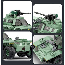 Load image into Gallery viewer, 339PCS MOC Military Lockheed XM808 Twister Armored Reconnaissance Vehicle Model Toy Building Block Brick Gift Kids DIY Set New