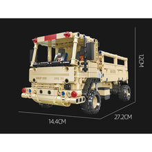 Load image into Gallery viewer, 613PCS MOC Military Technic M1078 LMTV Delivery Truck Model Toy Building Block Brick Gift Kids DIY Set New Compatible Lego