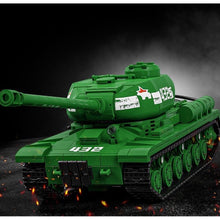Load image into Gallery viewer, 1402PCS MOC Military IS-2 Heavy Tank Figure Model Toy Building Block Brick Gift Kids DIY Set New 1:28 Compatible Lego