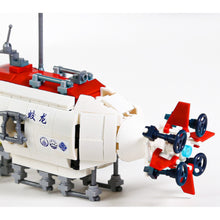 Load image into Gallery viewer, 412PCS MOC Military Deep Sea Manned Submersible Model Toy Building Block Brick Gift Kids DIY Set New Compatible Lego