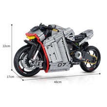 Load image into Gallery viewer, 2268PCS MOC Technic Speed Static Large ZERO SR-X Motorcycle Motor Bike Model Toy Building Block Brick Gift Kids DIY Set New Compatible Lego
