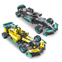 Load image into Gallery viewer, MOC Technic Speed Pull Back F1 Formula One Racing Sports Car Model Toy Building Block Brick Gift Kids DIY Set Compatible Lego