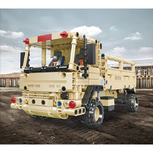 Load image into Gallery viewer, 613PCS MOC Military Technic M1078 LMTV Delivery Truck Model Toy Building Block Brick Gift Kids DIY Set New Compatible Lego